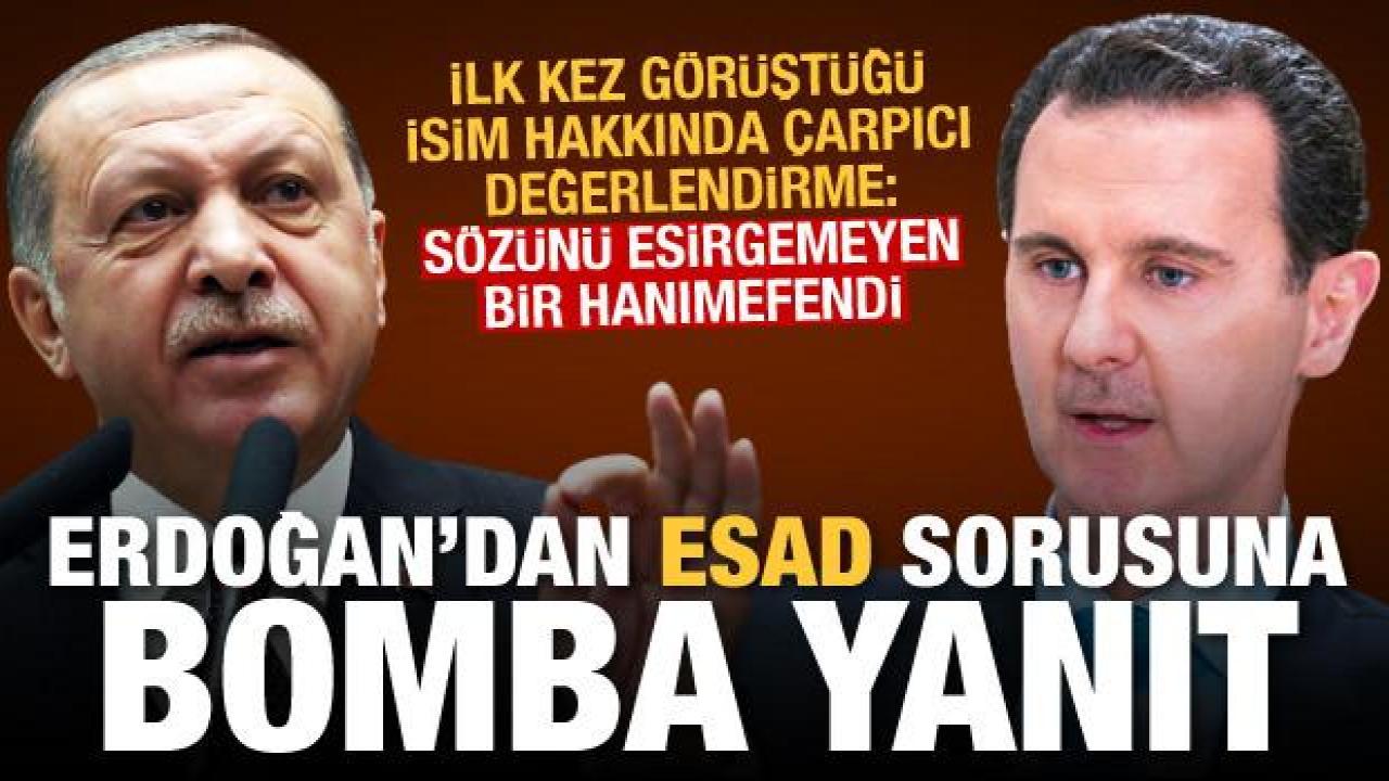 Erdoğan'dan Esad ve Mısır sorusuna yanıt: Haziran sonrası sil baştan yapabiliriz