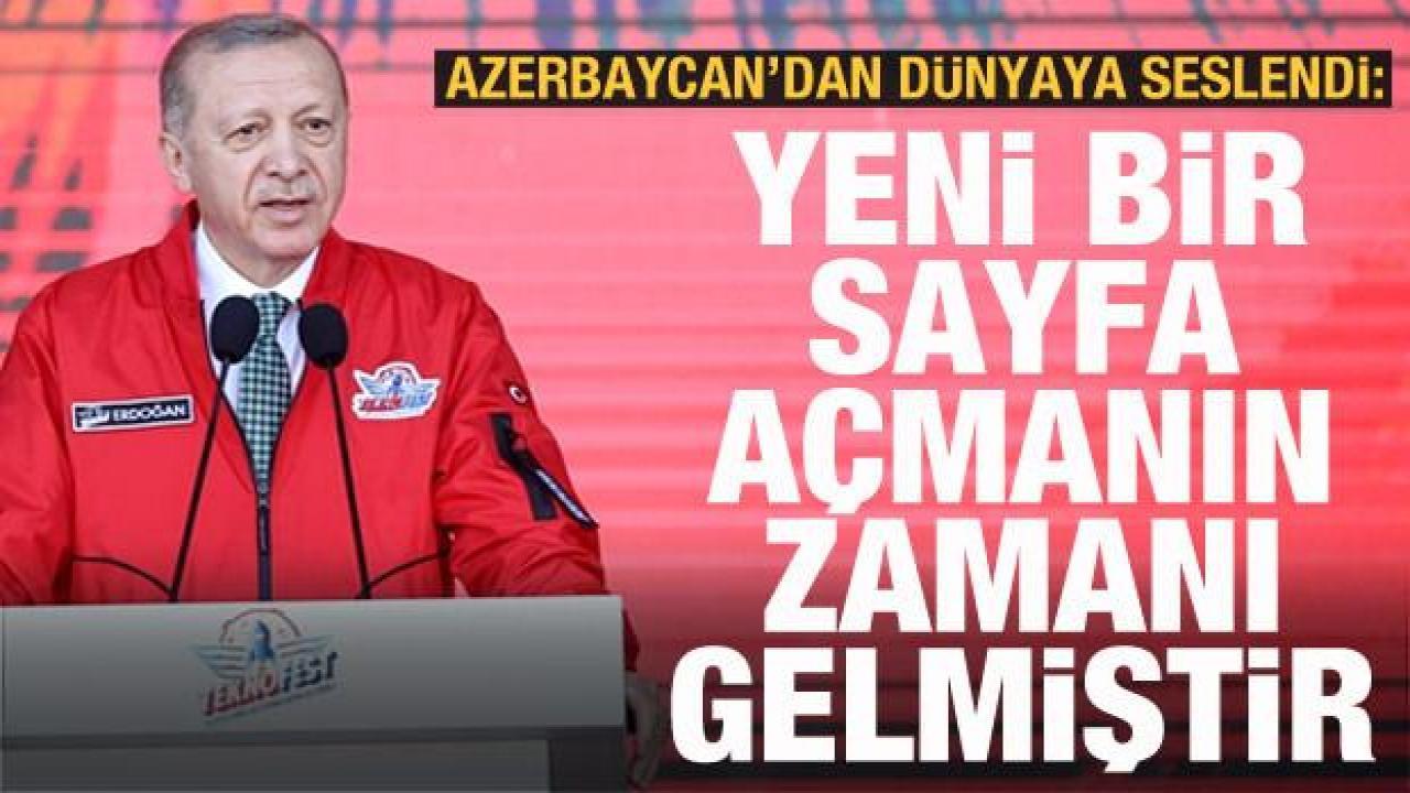 Erdoğan'dan net mesaj: Kimseye verecek tek karış toprağımız yok
