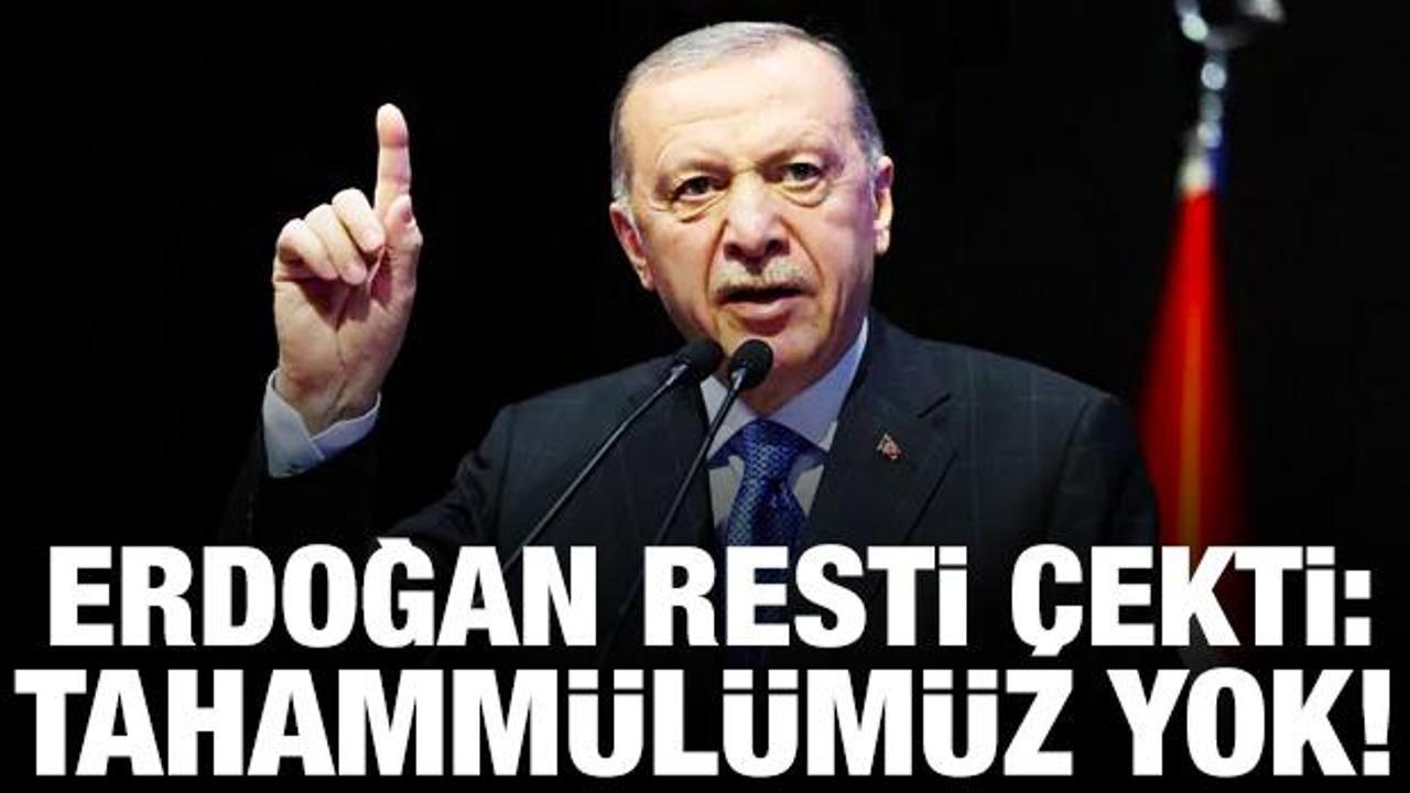 Erdoğan'dan PKK'ya 