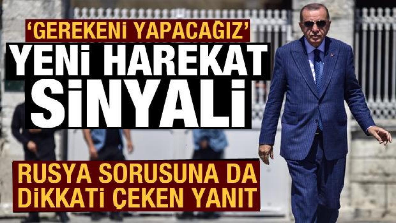 Erdoğan'dan son dakika açıklamaları: Pençe Kılıç Harekatı karadan devam edecek mi?