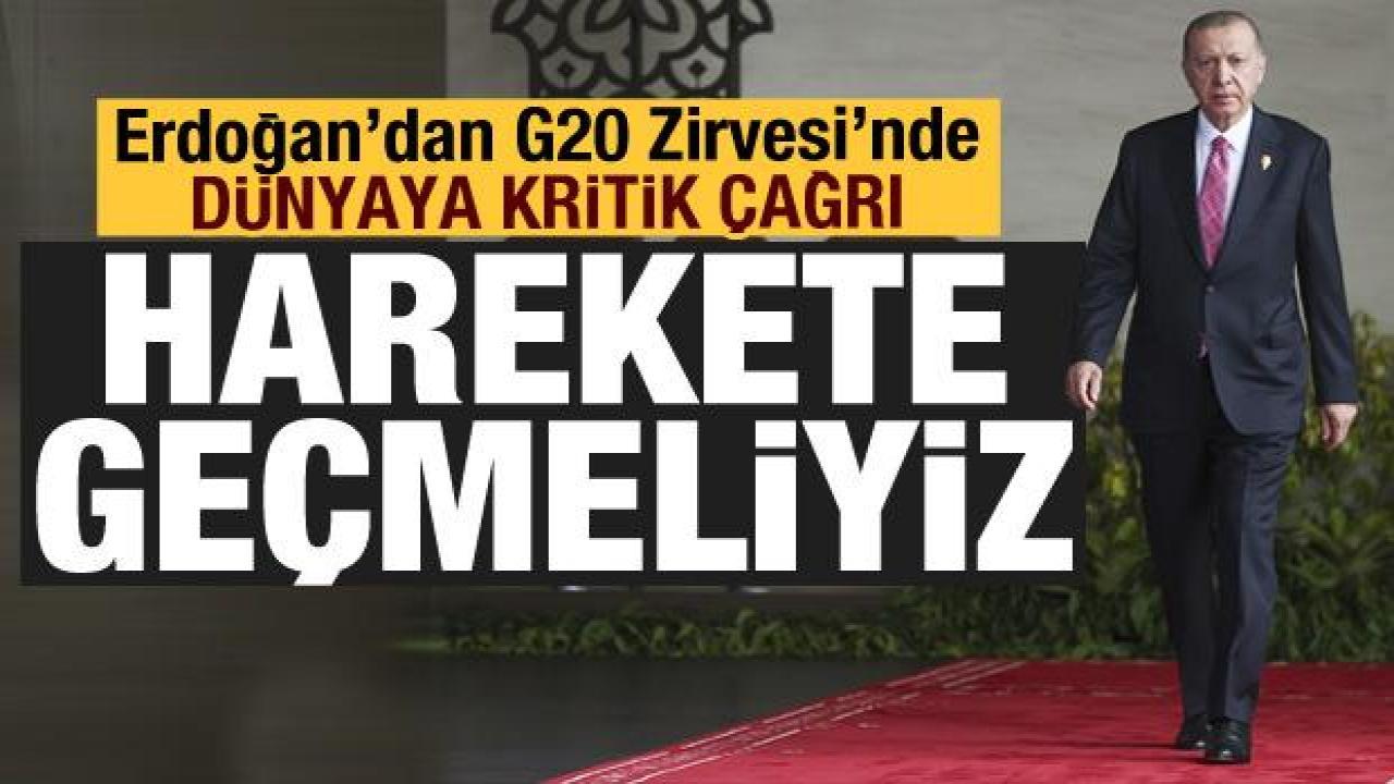 Erdoğan'dan son dakika gıda krizi açıklaması: Harekete geçmeliyiz