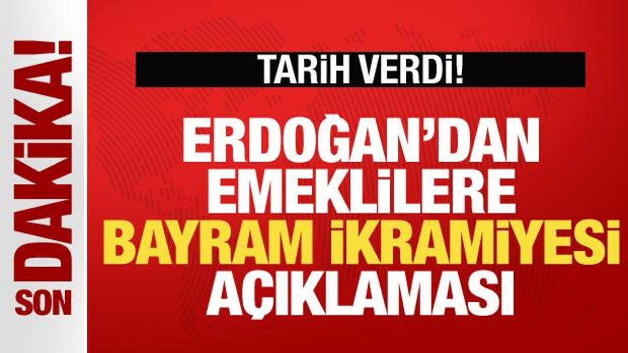 Erdoğan'dan son dakika Ramazan Bayramı ikramiyesi açıklaması! Tarih verdi