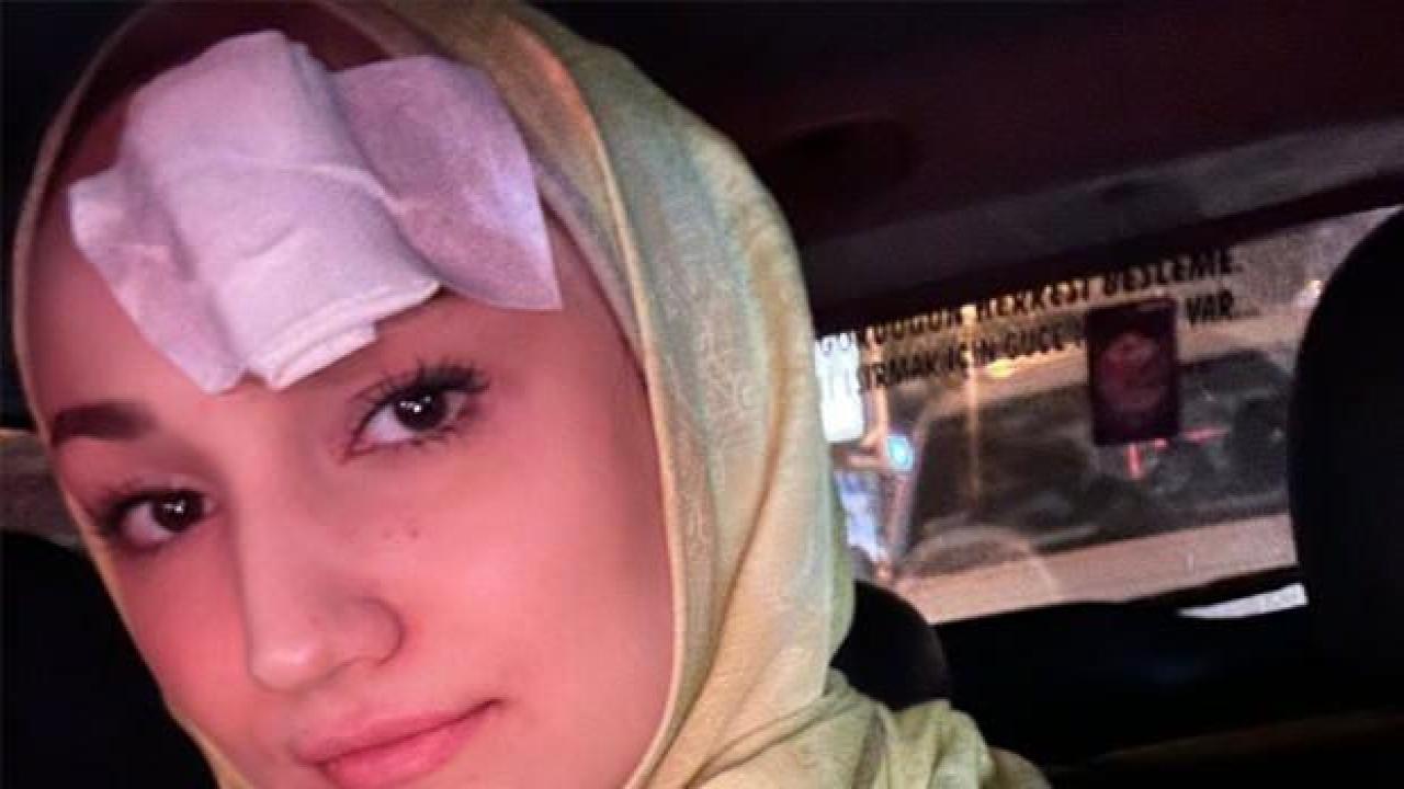 Erdoğan'ın zaferini kutlayan genç kıza taşlı saldırı!