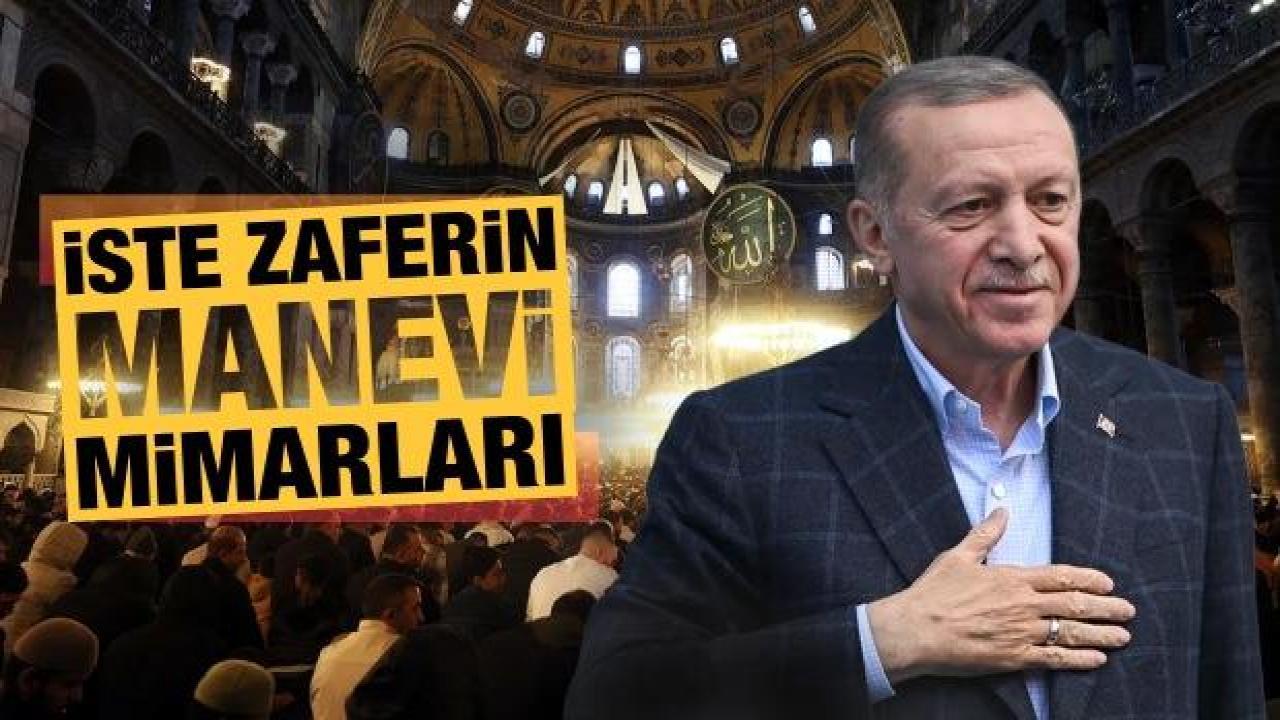 Erdoğan'ın zaferinin manevi mimarı onlar oldu