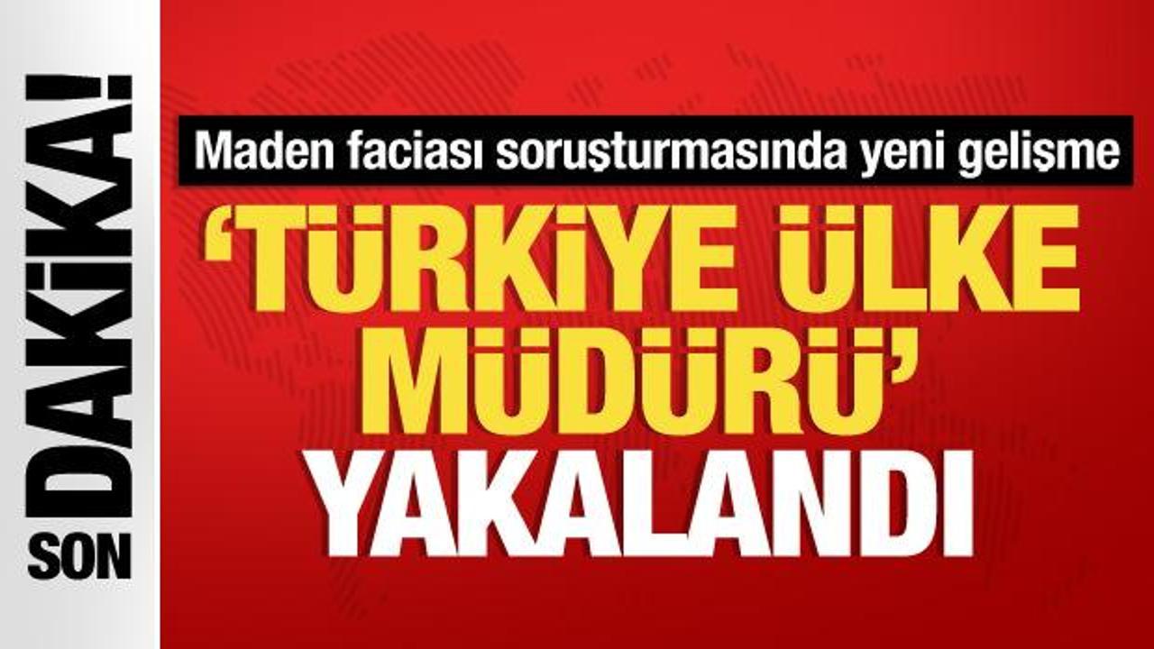 Erzincan'daki maden faciasında yeni gelişme: Şirketin Türkiye'deki müdürü yakalandı
