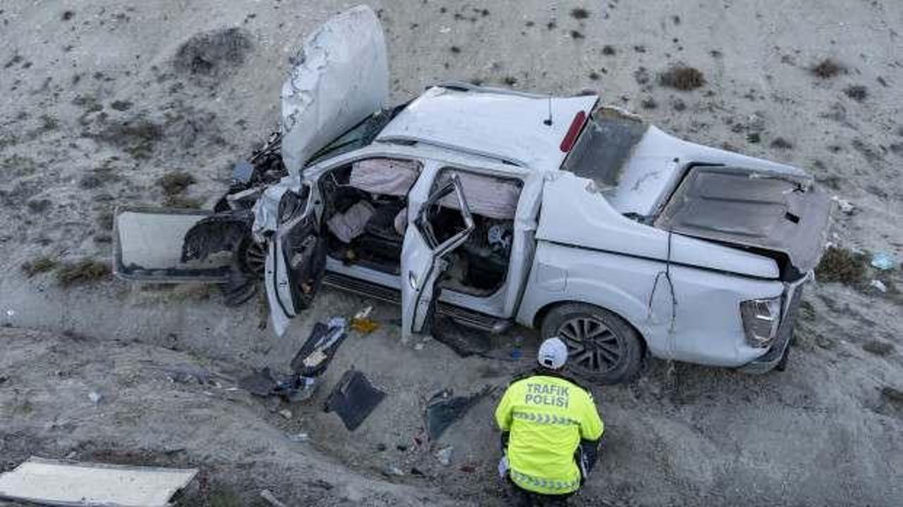 Erzurum'da feci kaza! 1 çocuk öldü, 6 kişi yaralandı