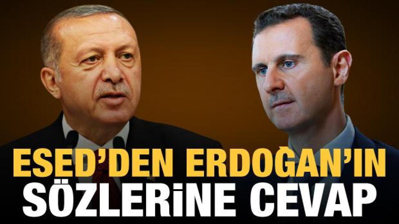Esad'dan Erdoğan'ın 