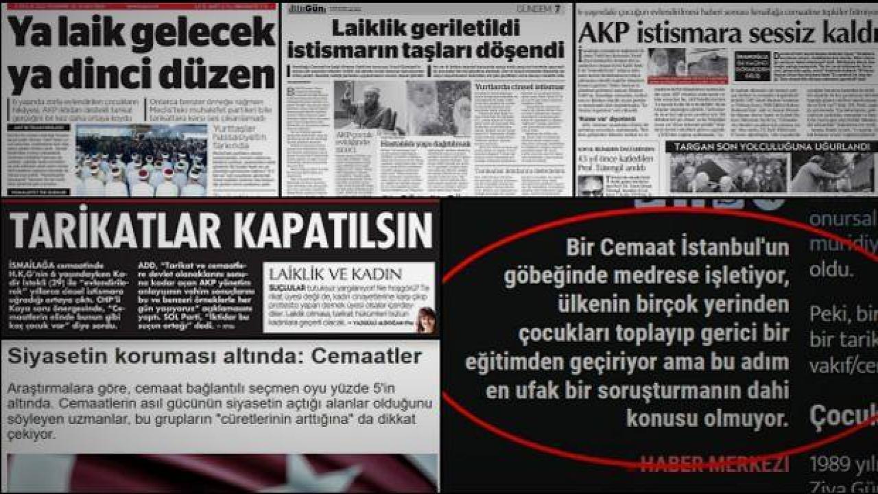 Esas maksat bu mu? İstismar iddiasını yine bütün Müslümanlara mâl etmeye kalktılar