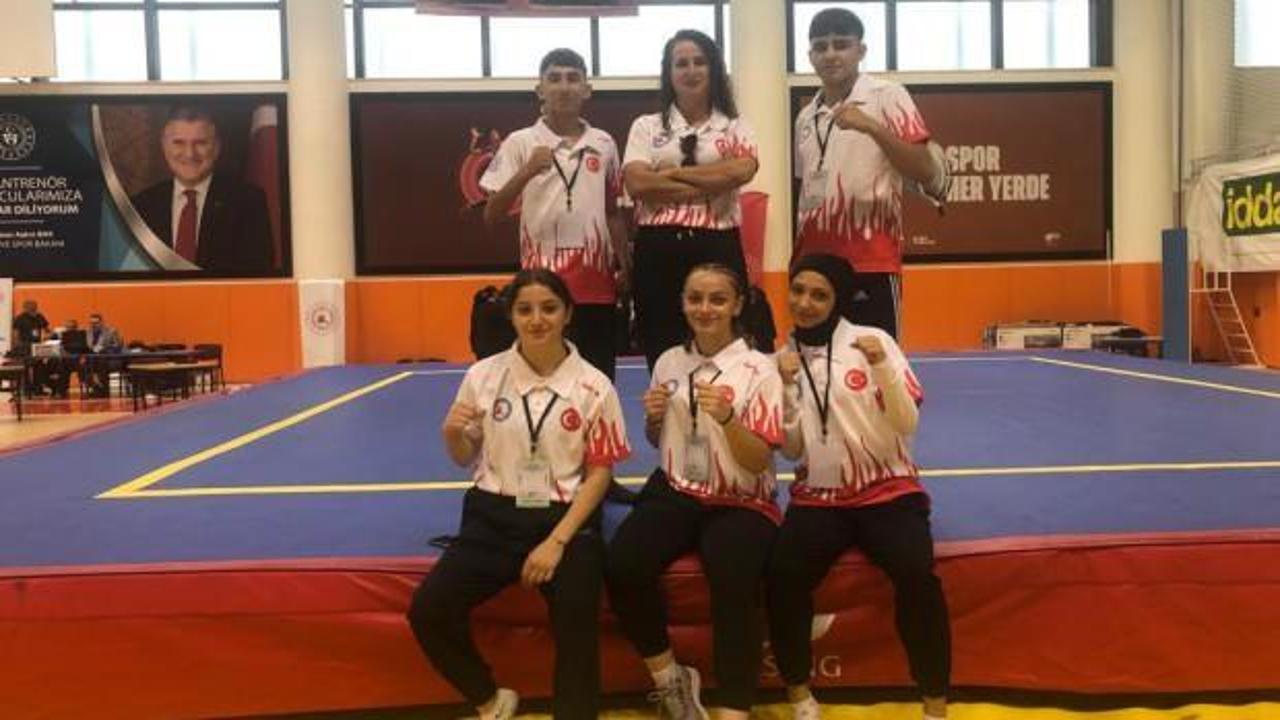 Esenler Altınayak Spor Kulübü'nün 4 wushucusu Avrupa Şampiyonası vizesini aldı