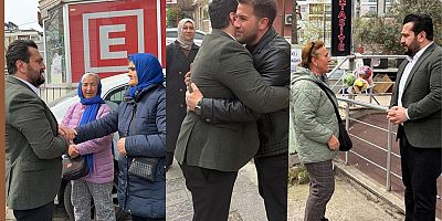 ESENTEPE’DE ESNAF ZİYARETİ: GÖKSOY SAHADA MESAJ VERDİ