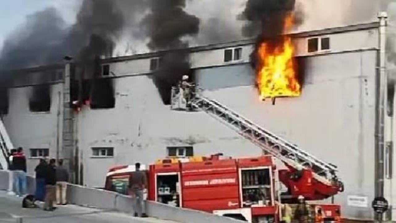 Esenyurt'ta ikinci fabrika yangını