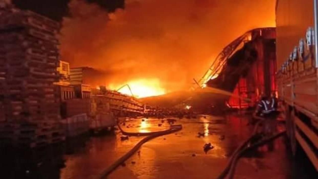 Esenyurt'ta yangın! İtfaiye bölgede