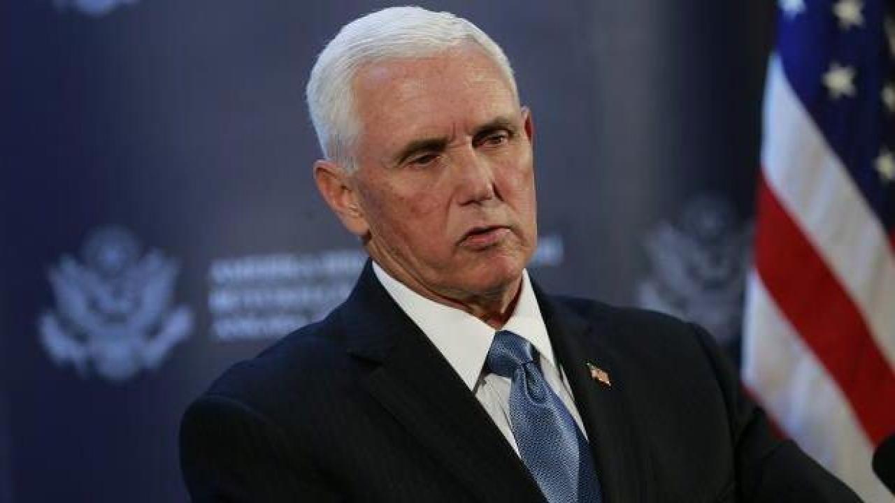 Eski ABD Başkan Yardımcısı Mike Pence'in evinde 