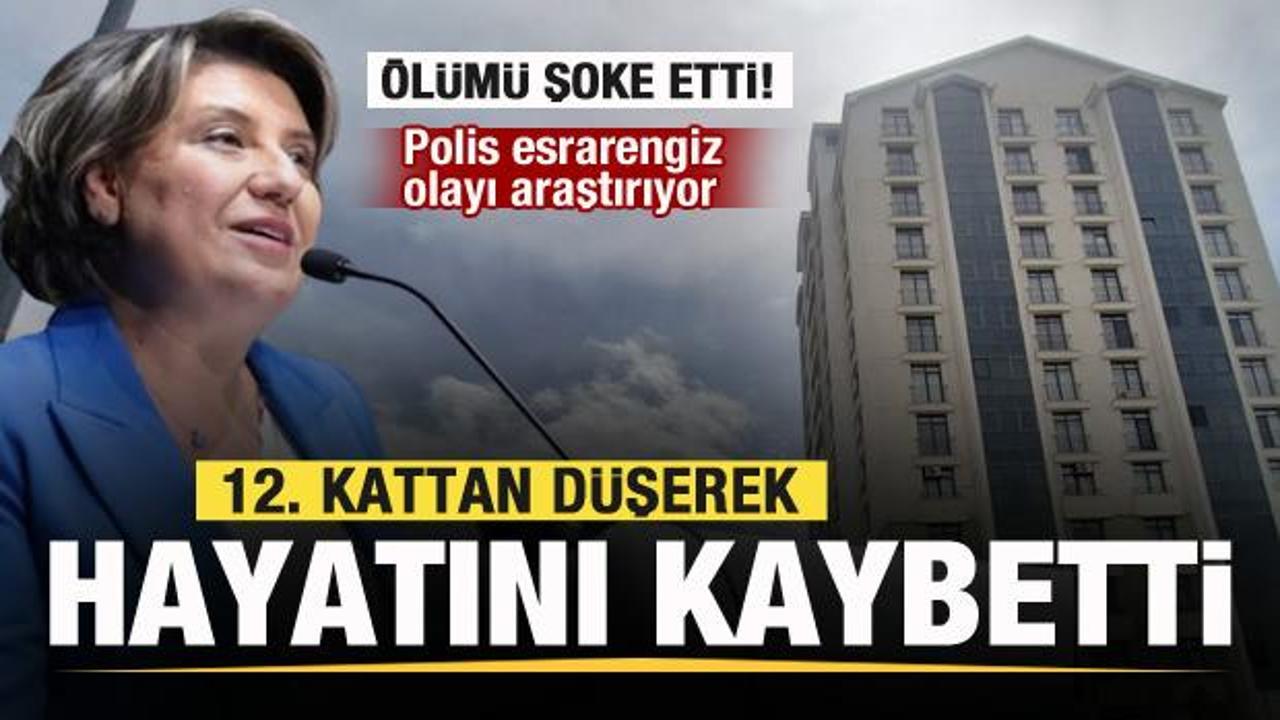 Eski belediye başkan yardımcısı, 12. kattan düşerek hayatını kaybetti