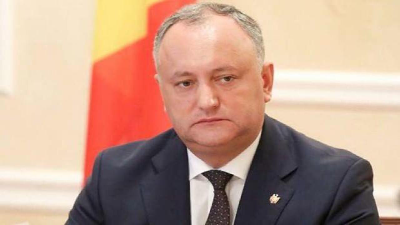 Eski Moldova Cumhurbaşkanı Dodon gözaltına alındı