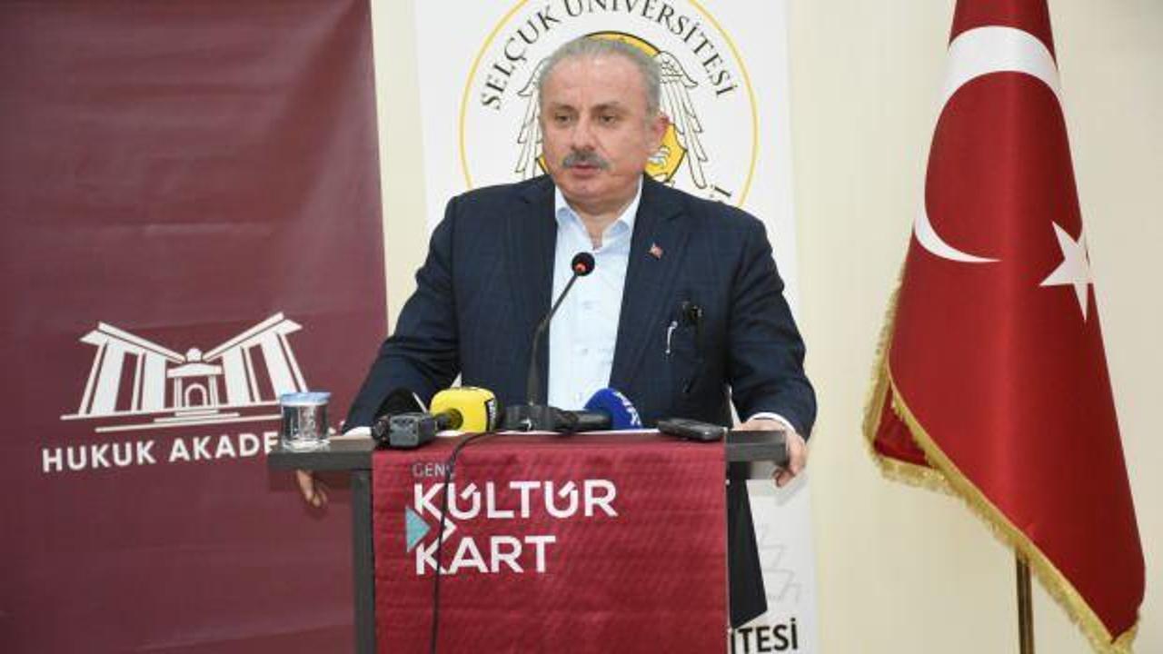 Eski TBMM Başkanı Mustafa Şentop: Biz topyekun bir dünya düzenini tartışıyoruz