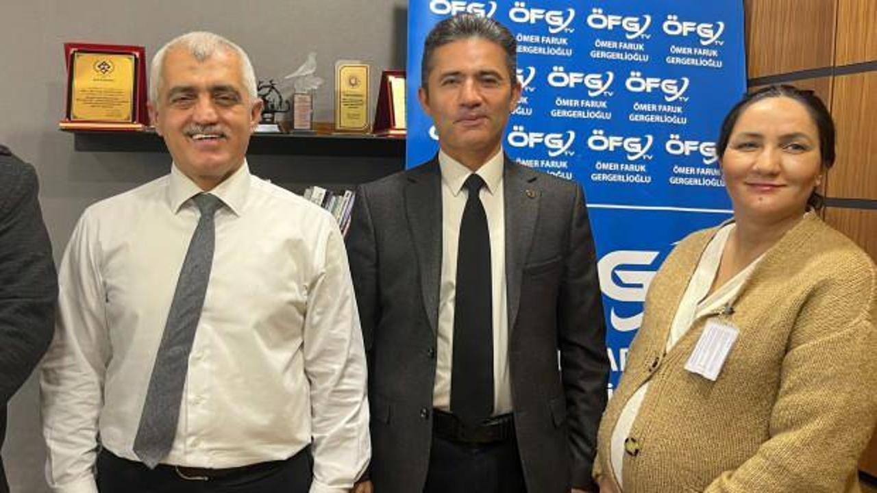 Eski Yarbay Alkan'dan HEDEP'li Gergerlioğlu'na ziyaret