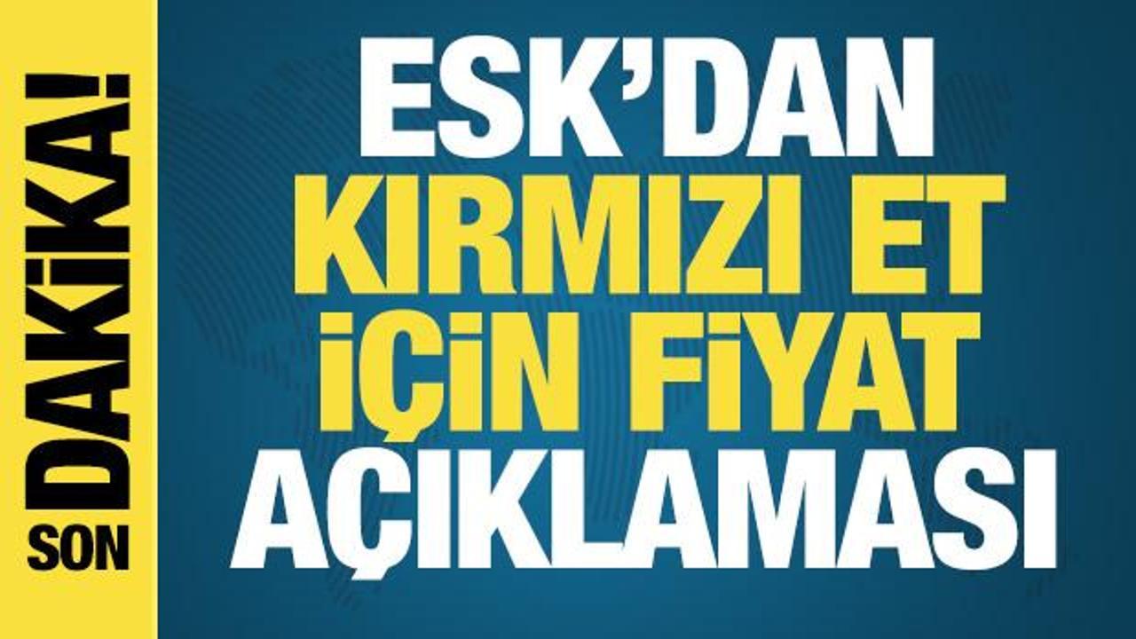 Et ve Süt Kurumu: Kırmızı ette fahiş fiyat artışı söz konusu değil