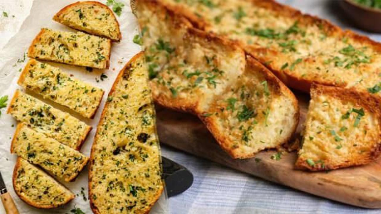 Ev yapımı sarımsaklı ekmek tarifi, nasıl yapılır?
