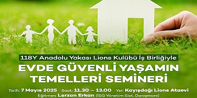 EVDEKİ GİZLİ TEHLİKELER VE ALINACAK ÖNLEMLER