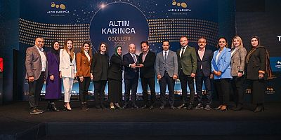 EVDEN EVE İYİLİK PROJESİ’NE ALTIN KARINCA ÖDÜLÜ