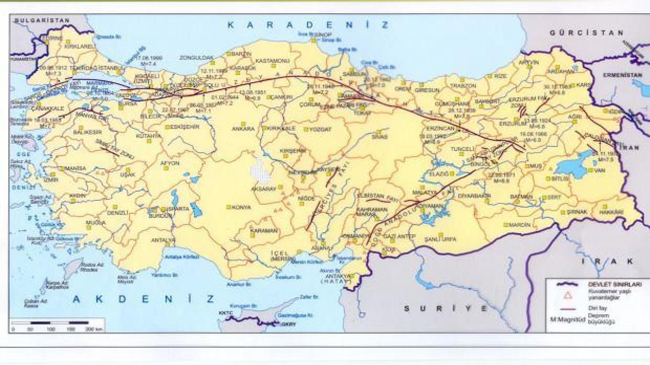 Evimin altından fay hattı geçiyor mu? e-Devlet fay hattı sorgulama nasıl yapılır? Türkiye fay hattı haritası
