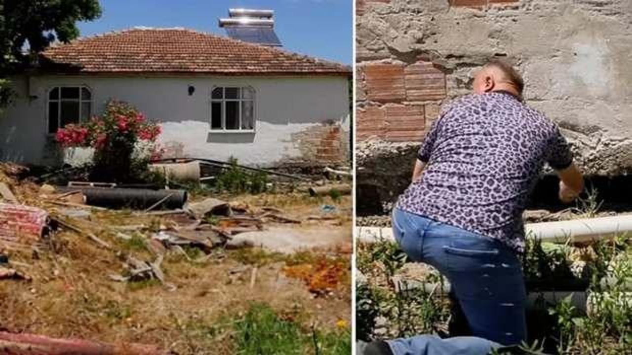 Evin altındaki 'gizemli varlık' bir ilçeyi ayağa kaldırdı! 'Kediyi yutup postunu tükürdü'