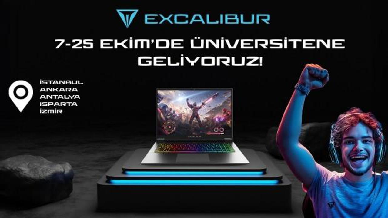 Excalibur Oyun Bilgisayarlarıyla   Kampüste Heyecan Başlıyor