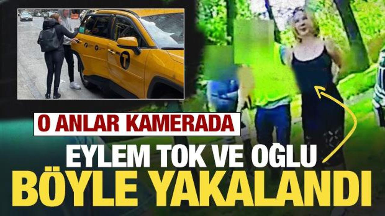 Eylem Tok ve oğlu Cihantimur'un gözaltına alındığı anlar ortaya çıktı