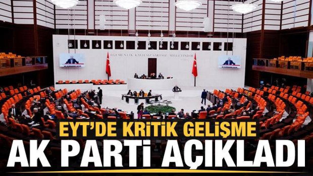 EYT'de son dakika gelişmesi: Milletvekillerinin büyük bölümü imzaladı