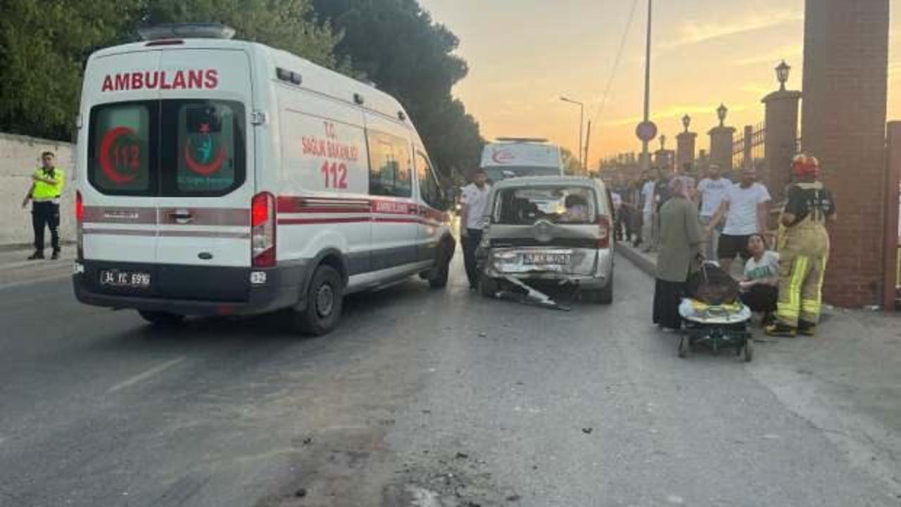 Eyüpsultan’da trafik kazası: 3 yaralı