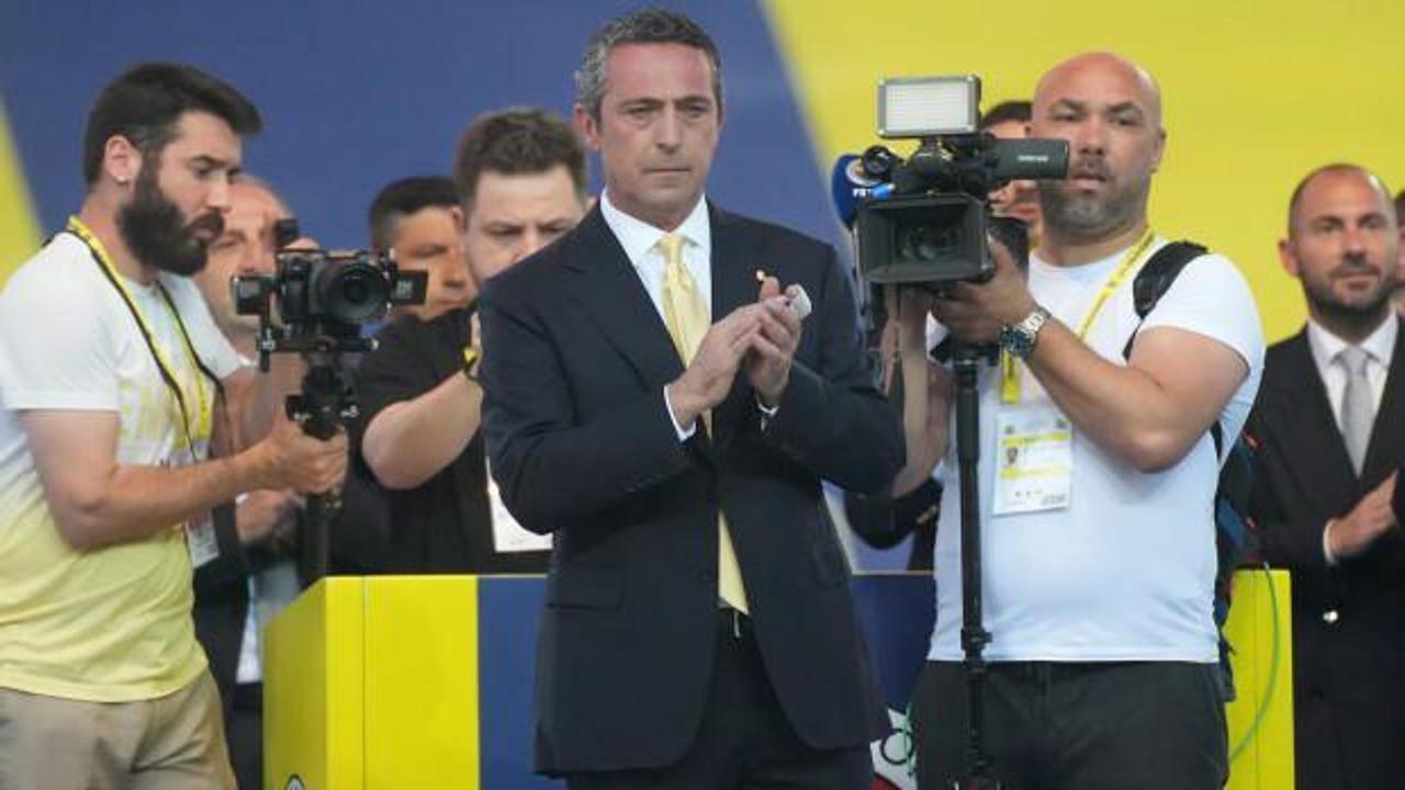 Ezeli rakipten Ali Koç'a tebrik