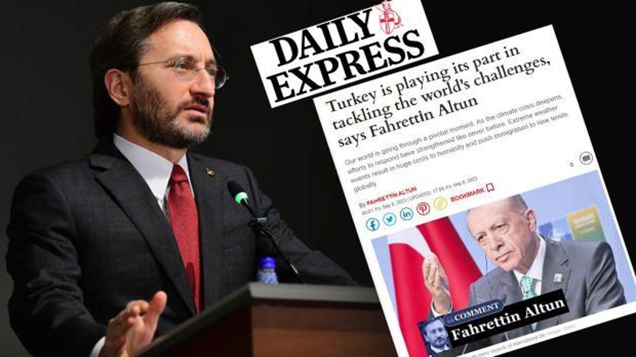 Fahrettin Altun, Daily Express'e makale yazdı: G20 Konferansı mükemmel bir fırsat