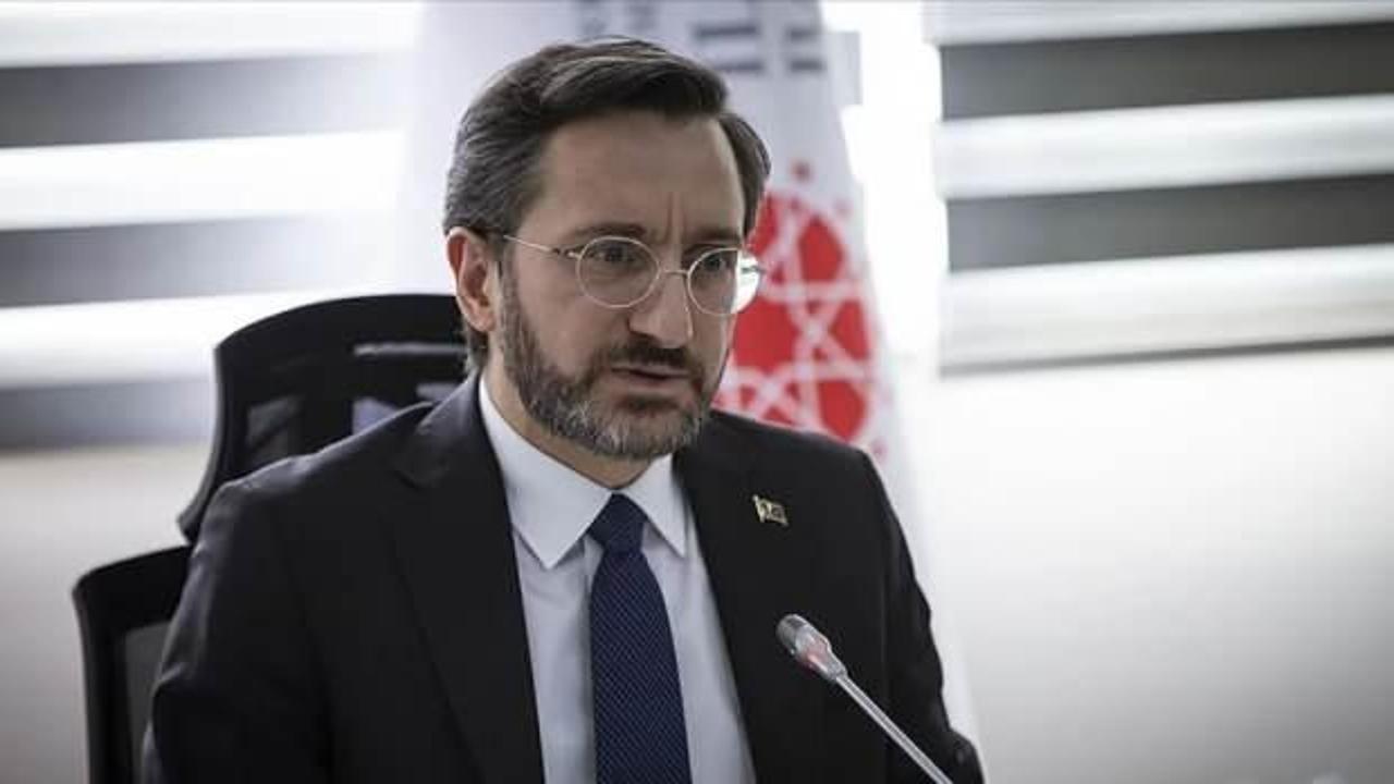 Fahrettin Altun, Türkiye'yi hedef alan İsrail ile ilgili iddialara sert yanıt verdi