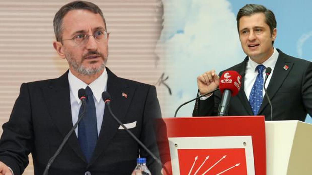Fahrettin Altun'dan CHP Sözcüsü Yücel'e tepki: Devrik genel başkanınız...