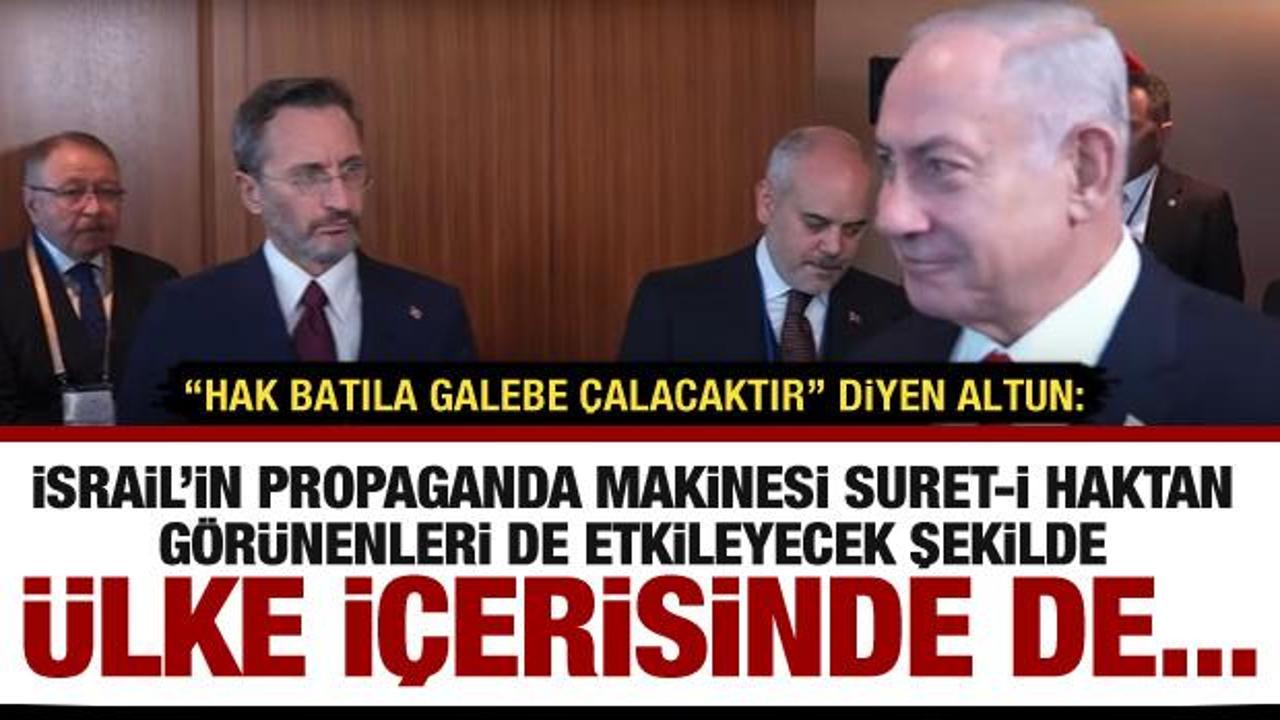 Fahrettin Altun'dan işgalci İsrail tarafından öldürülen gazeteciler hakkında açıklama