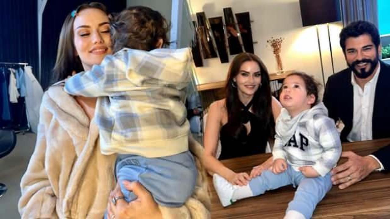 Fahriye Evcen ve oğlu Kerem’den beğeniler toplayan set hatırası! O paylaşıma binlerce yorum yağdı