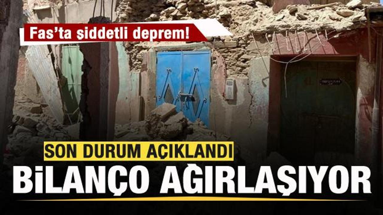Fas'ta şiddetli deprem! Bilanço ağırlaşıyor! Son durum açıklandı