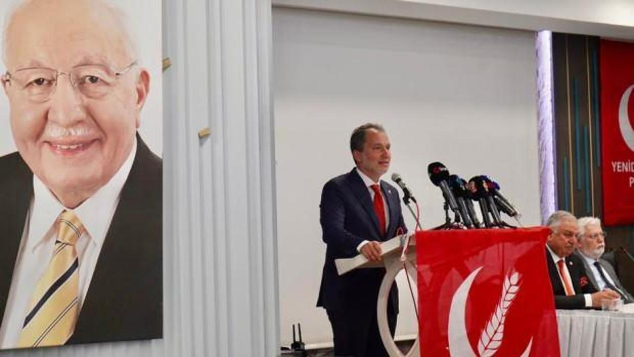Fatih Erbakan’dan kritik çağrı: Artık samimiyetinizi gösterme vaktidir!