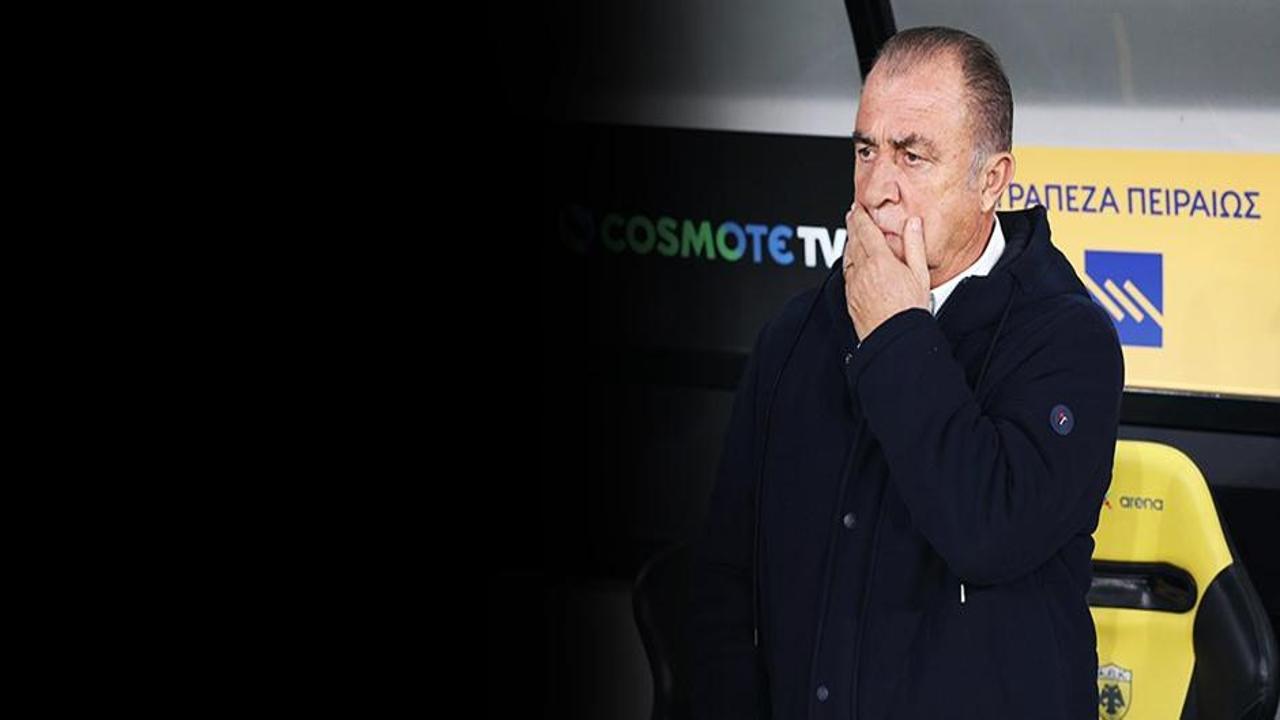 Fatih Terim'li Panathinaikos zirve yarışında yara aldı