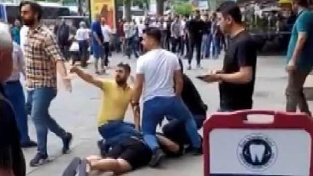Fatih'te babasının iş yerini kurşunladı