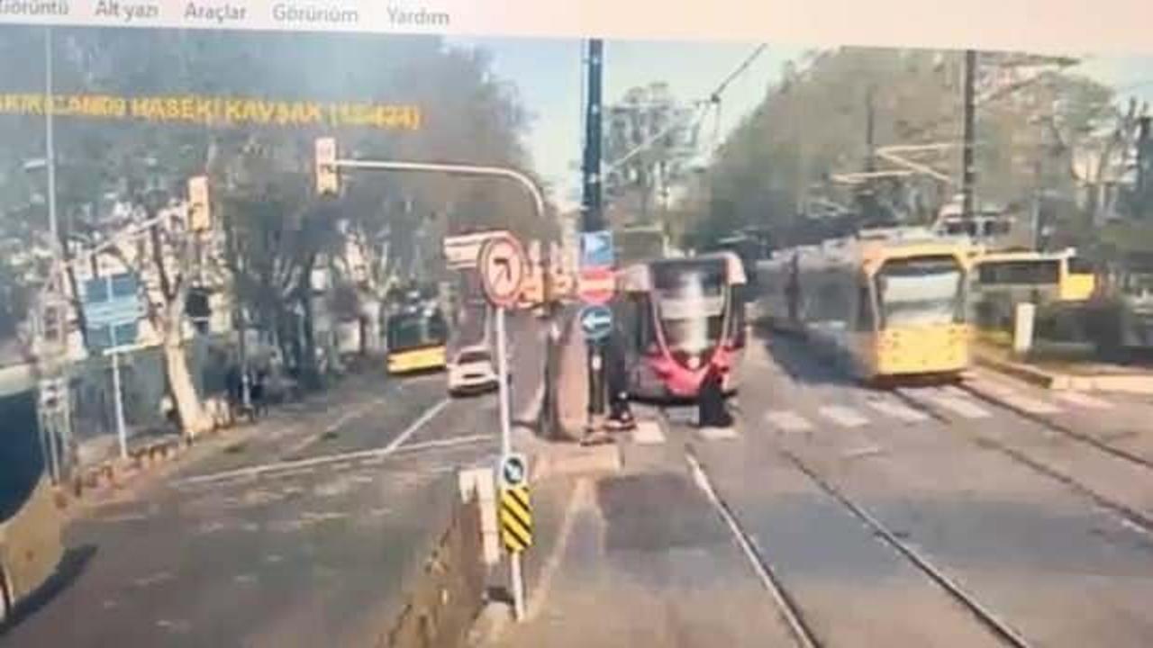 Fatih'te tramvayın çarptığı kadın yaşamını yitirdi