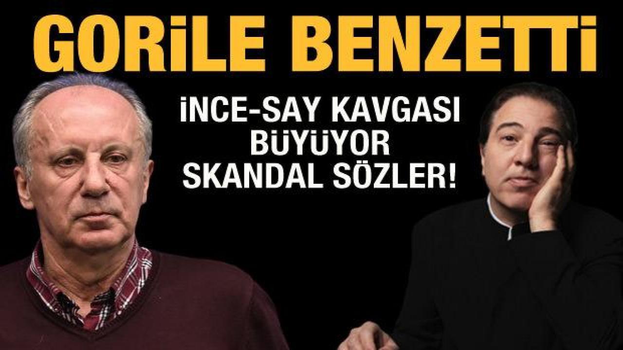 Fazıl Say'dan Muharrem İnce'ye skandal 'Goril' benzetmesi