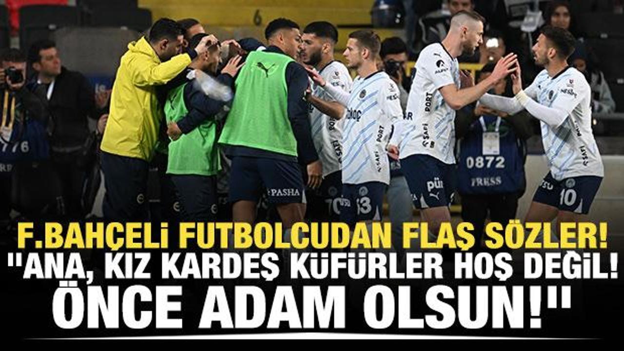 F.Bahçeli futbolcudan flaş açıklamalar! 