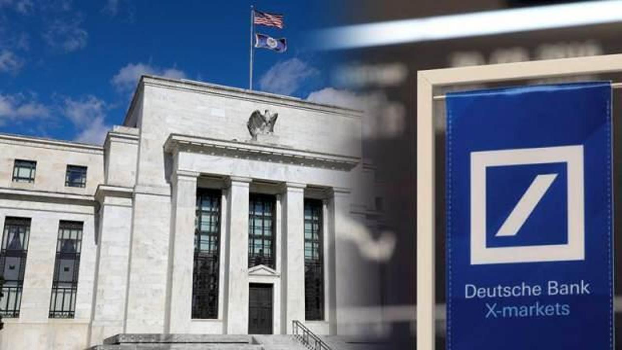 FED'den, Deutsche Bank'a 186 milyon dolar ceza