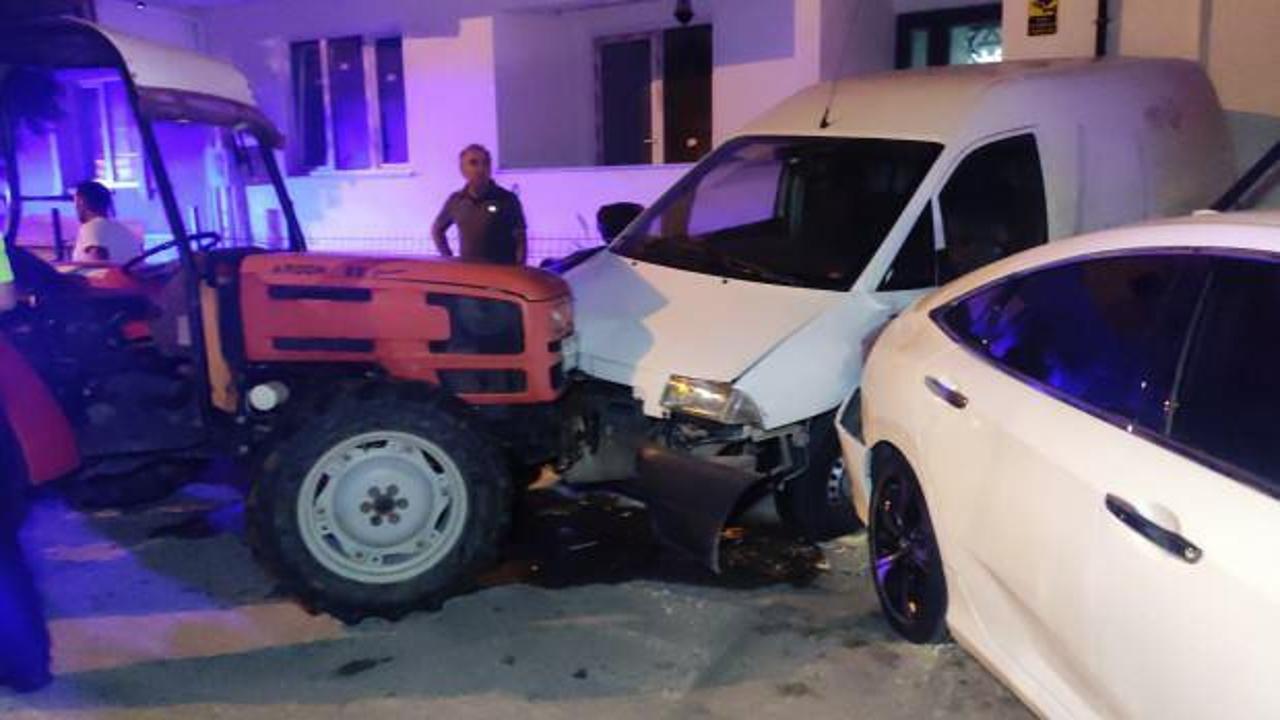 Fenalaşıp, düştüğü traktörün altında kalıp öldü