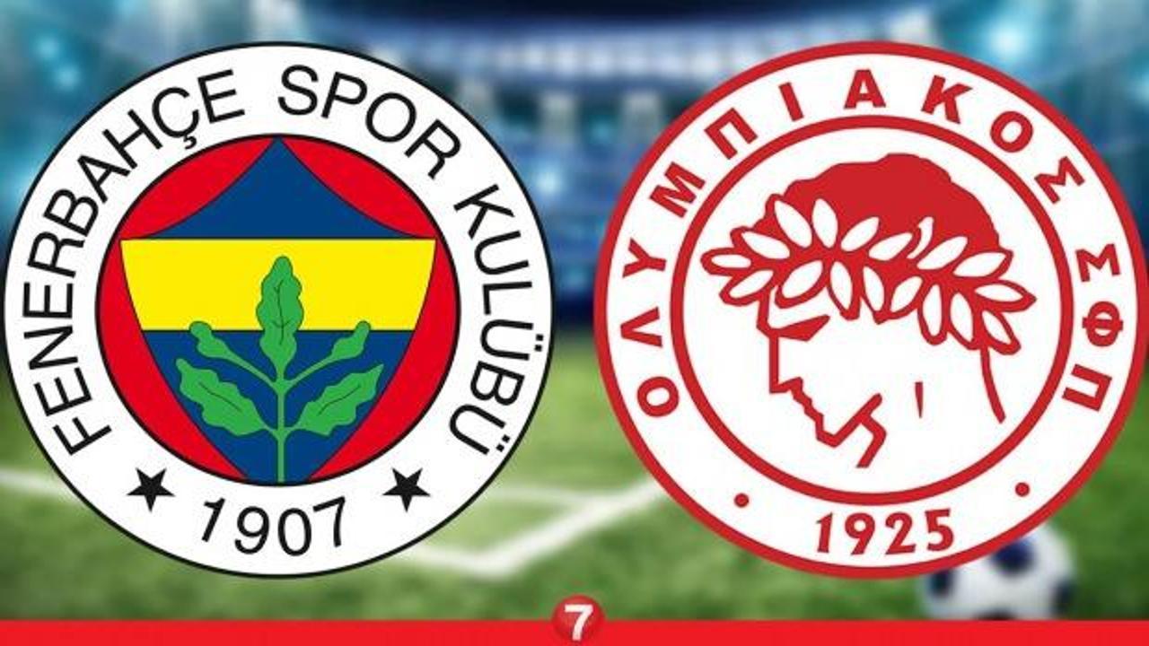 Fenerbahçe - Olympiakos maçı ne zaman, saat kaçta ve hangi kanalda?