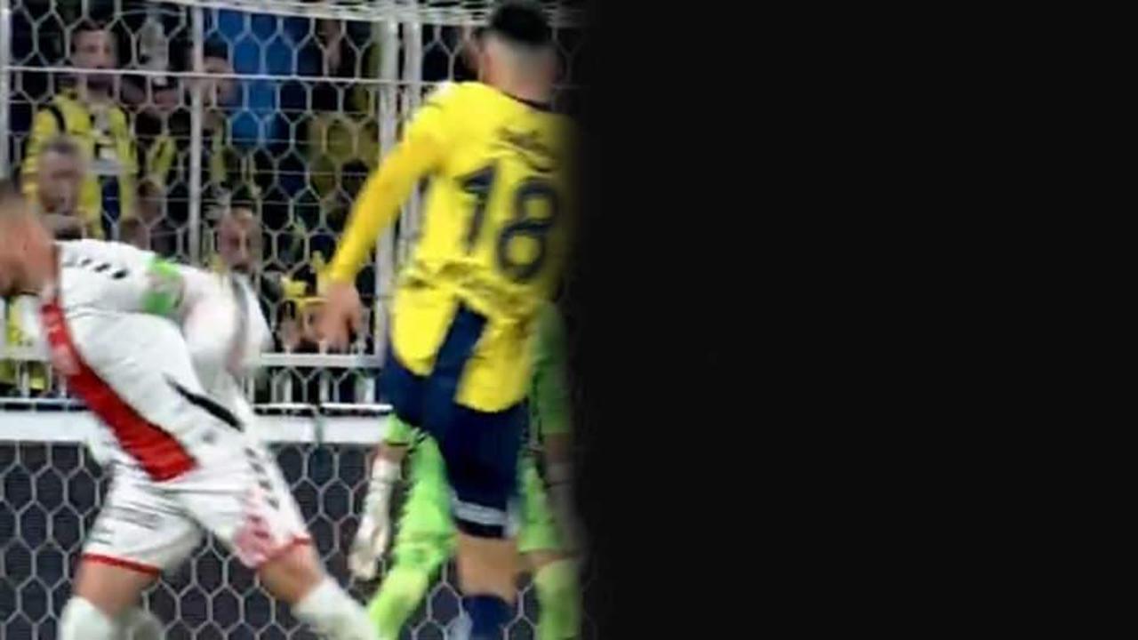 Fenerbahçe - Samsunspor maçında tartışmalı pozisyonlar!