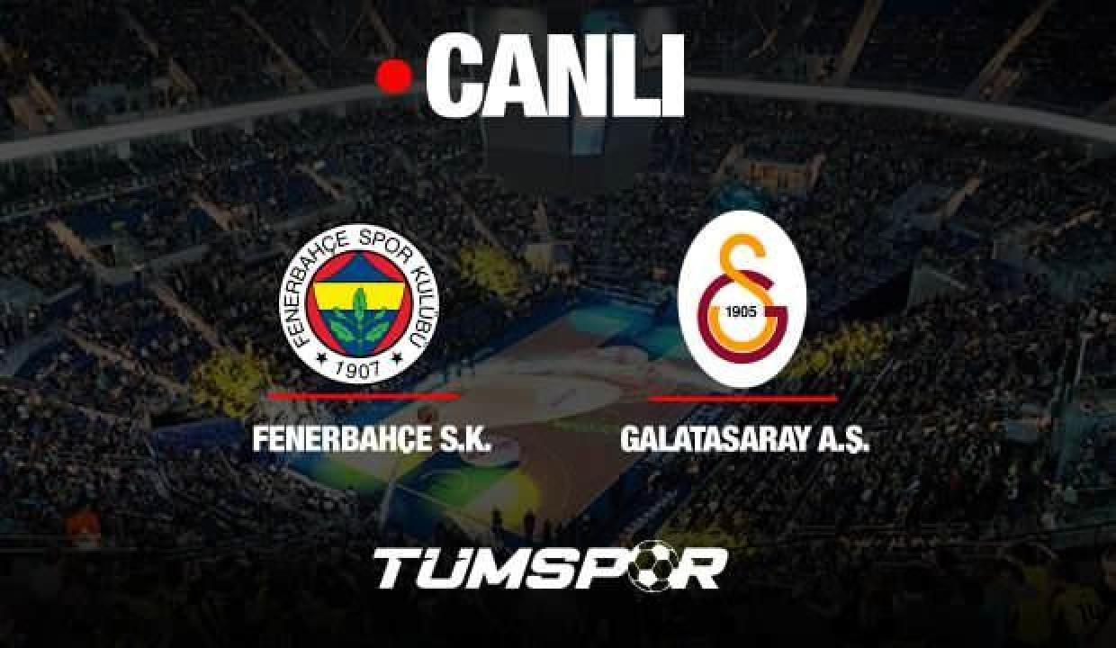 Fenerbahçe Beko Galatasaray Nef Basketbol Maçı Canlı İzle! TivibuSpor 2 ve İdman TV İnternet Yayını