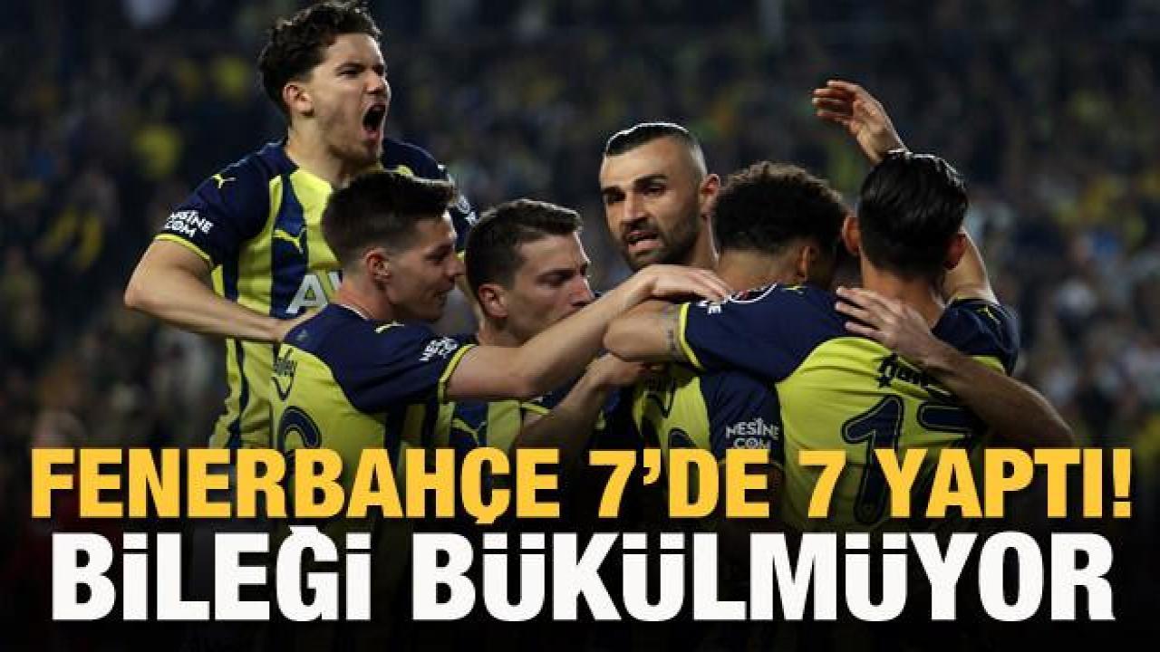 Fenerbahçe, Gaziantep karşısında hata yapmadı!